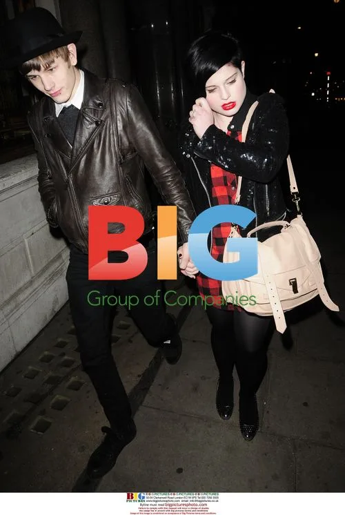 Kelly Osbourne and boyfriend Luke Worrell