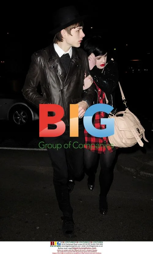 Kelly Osbourne and boyfriend Luke Worrell
