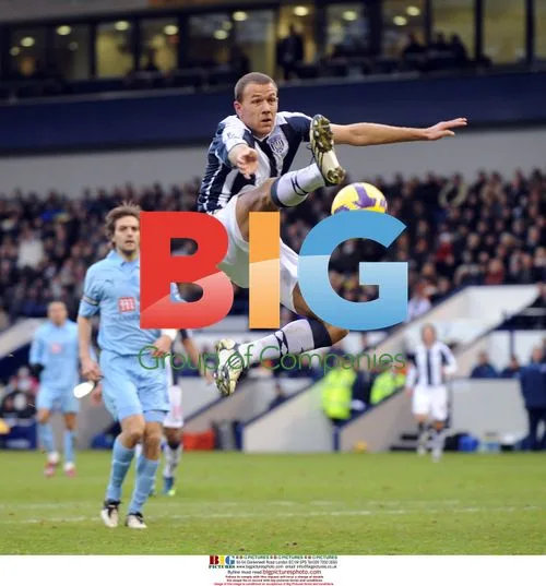 Roman Bednar WBA 2008/09 at Premier League match