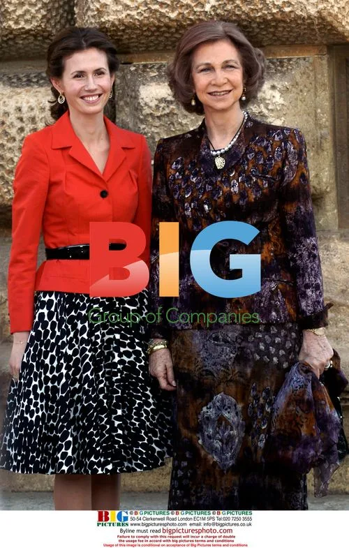 Queen Sofia attends Andalusi concert with Mrs. Al-Assad