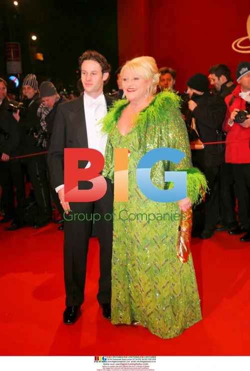 Marika Lichter with son at Vienna Opera Ball 2008