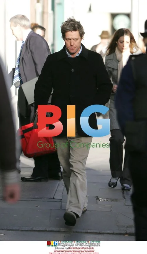 Hugh Grant Strolling Home Alone