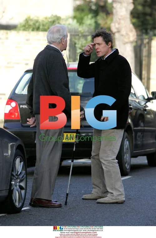 Charmed actor Hugh Grant seen on solo stroll