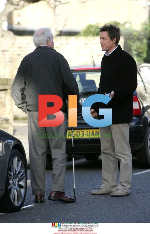 Charmed actor Hugh Grant seen strolling home