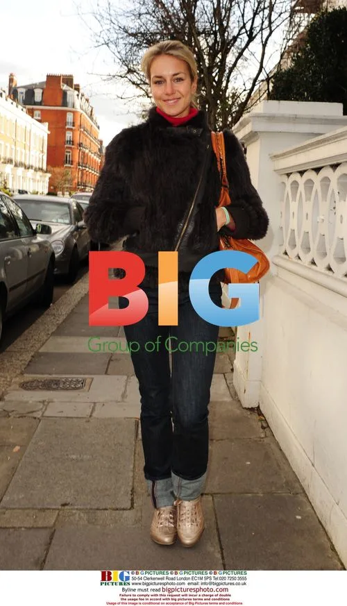 Socialite Isabella Hervey in South Kensington
