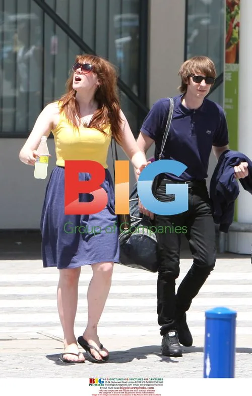 Kate Nash Arrives for Big Day Out Festival