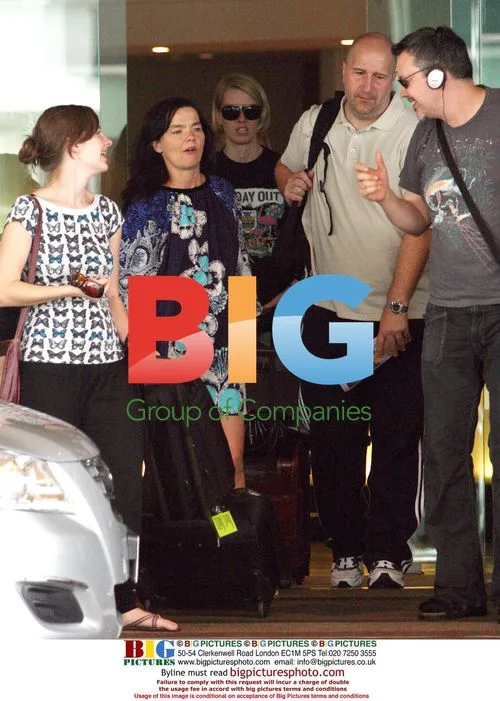 Singer Bjork leaves hotel in Perth
