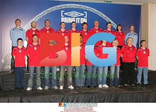 England Football Team Launch 2008 Away Kit