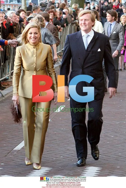 Princess Maxima and Prince Willem Alexander at Amsterdam Celebration