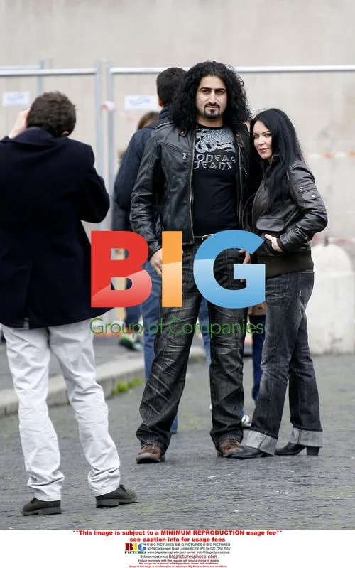 Omar bin Laden and wife Zaina in Rome