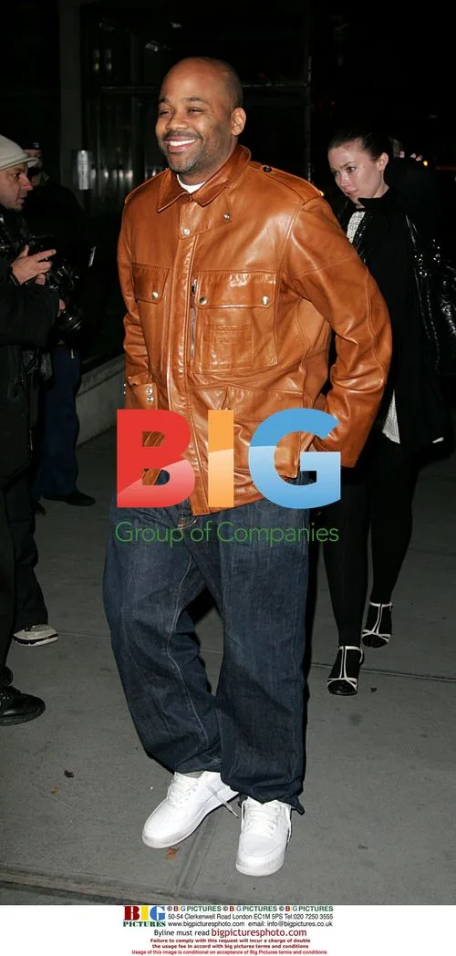 Record Producer Damon Dash Outside Manhattan Hotel