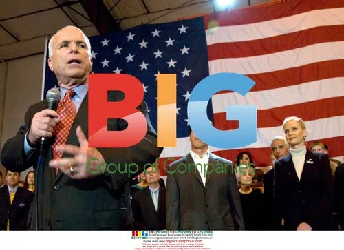 McCain speaks as Schwarzenegger listens in San Diego
