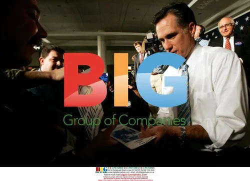 Mitt Romney Signing Autographs on Super Tuesday