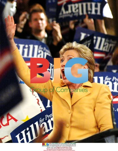 Hillary Clinton Greets Supporters in New York