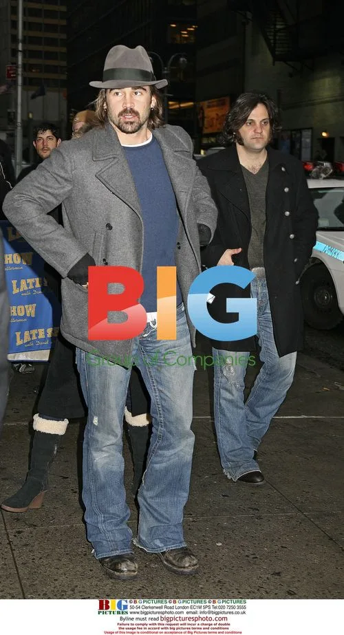 Colin Farrell on The Late Show