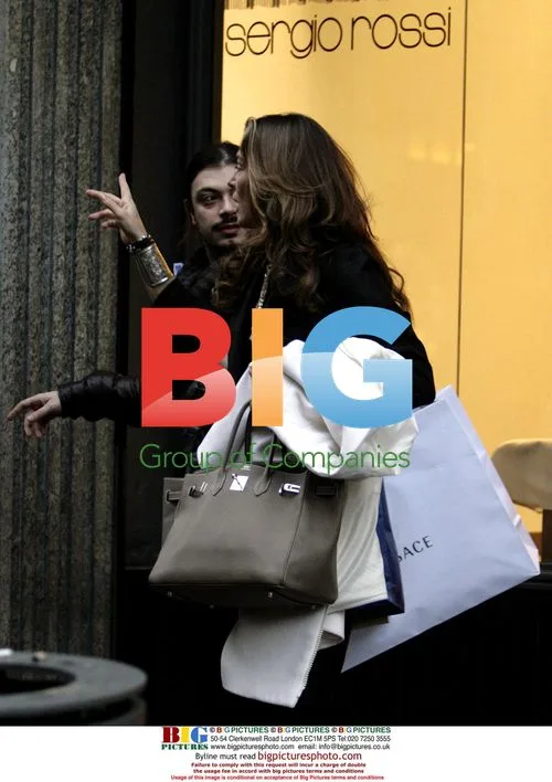 Fiona Swarovski Shopping in Milan