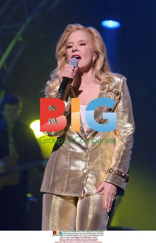 Singer Sylvie Vartan Performs in Paris