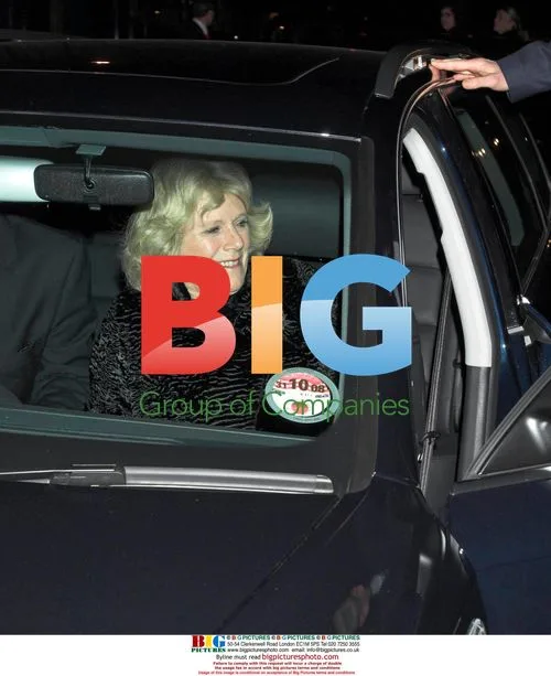 Camilla, Duchess of Cornwall Leaving London Restaurant