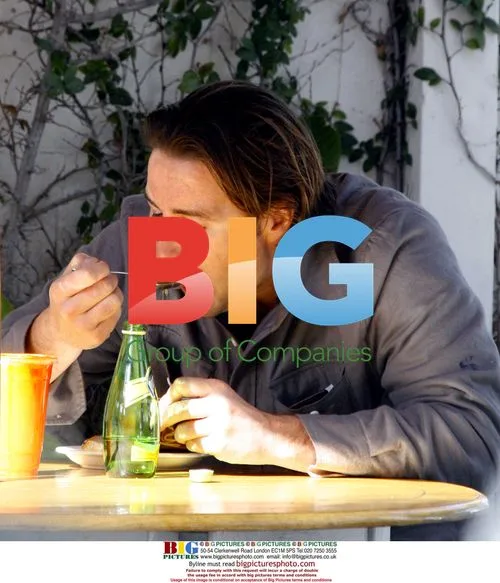 Luke Wilson Lunches at Fred Segal