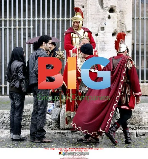 Omar bin Laden with wife Zaina in Rome