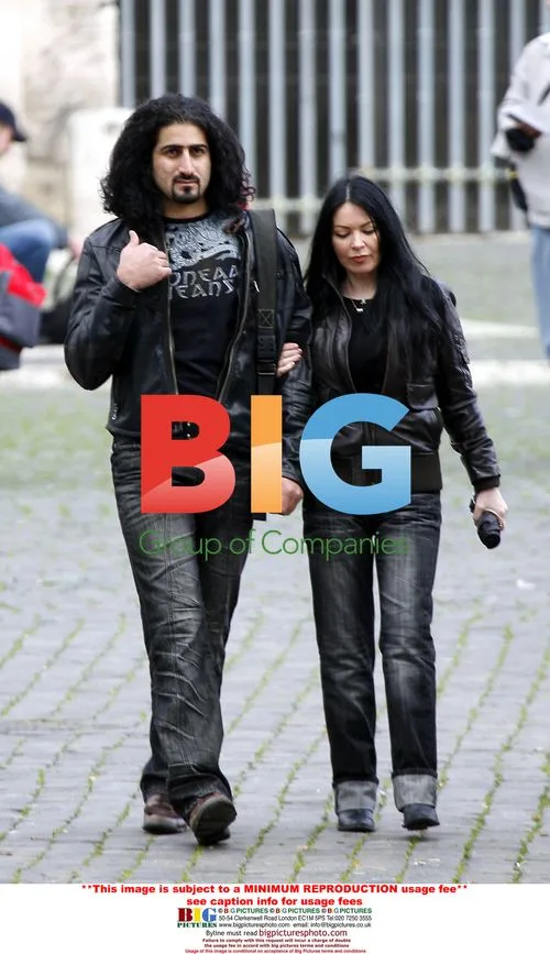 Omar Bin Laden and wife on vacation in Rome