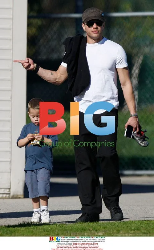 Ryan Phillippe picks up son Deacon from soccer