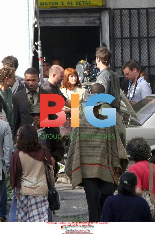 Daniel Craig and Gemma Atterton film "Quantum of Solace" in Panama