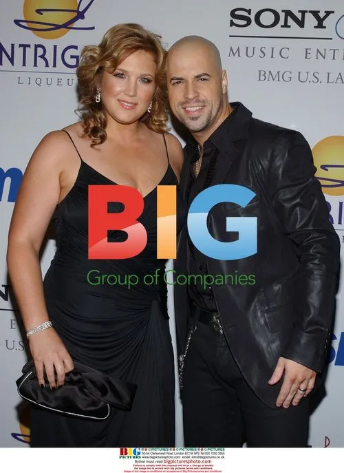Chris Daughtry and wife Deanna at Clive Davis Pre-Grammy Party