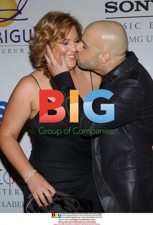 Chris Daughtry and wife Deanna at 2008 Clive Davis Pre-Grammy Party
