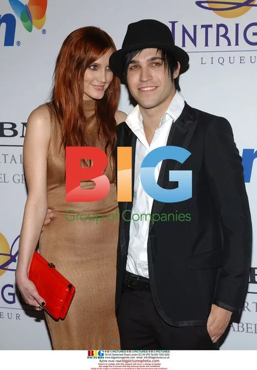 Ashlee Simpson and Peter Wentz at Clive Davis Pre-Grammy Party