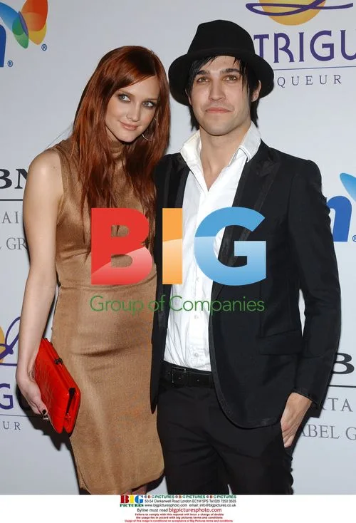 Ashlee Simpson and Peter Wentz at Clive Davis Pre-Grammy Party