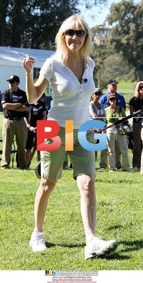 Heather Locklear at Michael Douglas Celebrity Golf Tournament