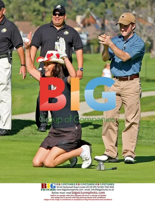 Celebs at Michael Douglas Golf Tourney