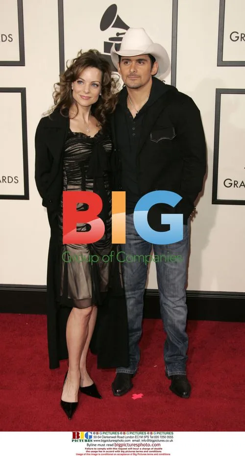 Kimberly Williams and Brad Paisley at 2008 Grammys