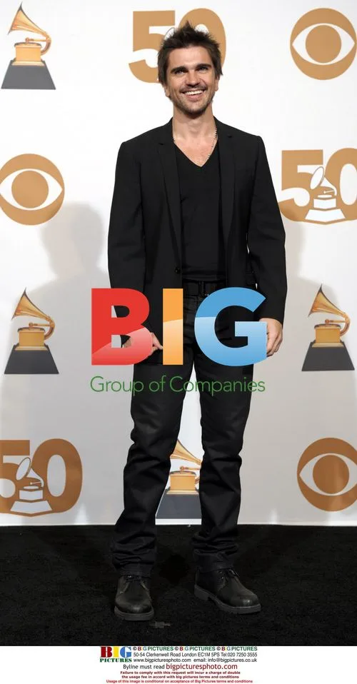 Juanes at 50th Grammy Awards