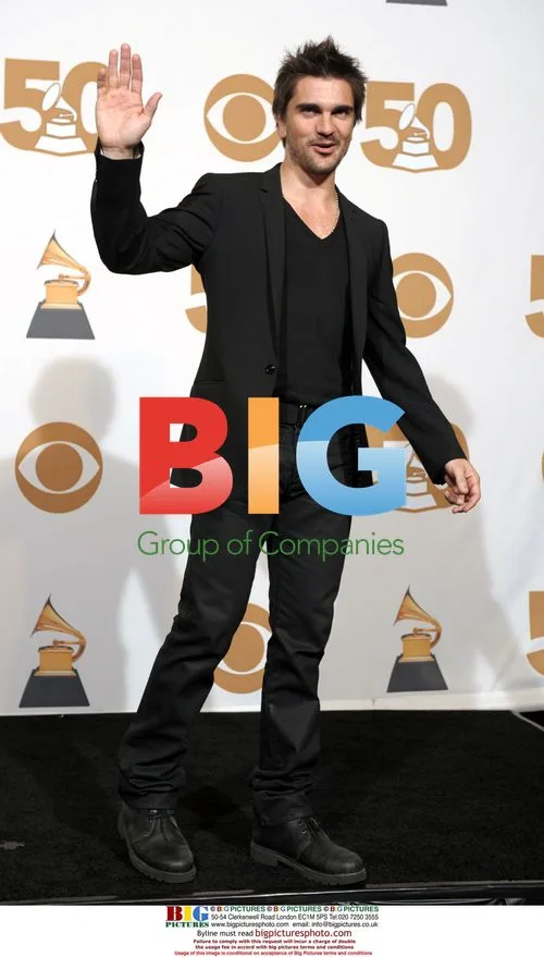 Juanes at 50th Grammy Awards