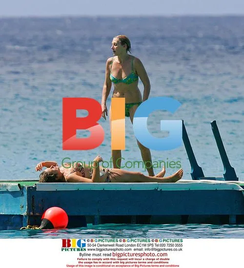 Penny Smith and Ingrid Tarrant in Caribbean