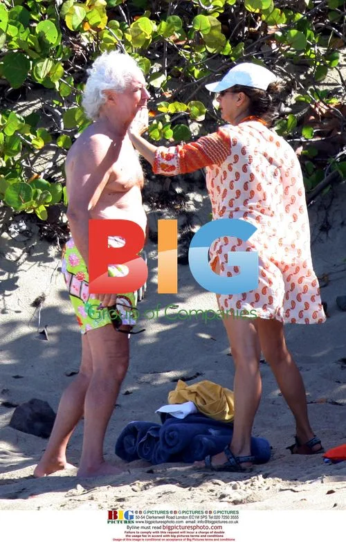 Billionaire Luciano Benetton in St Bart's