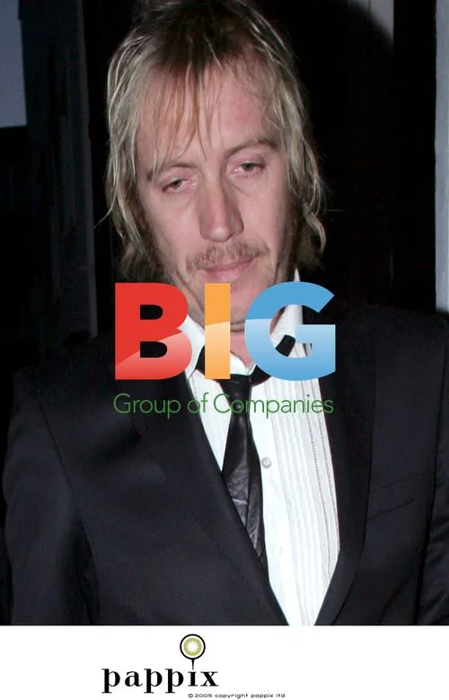 Rhys Ifans walks Sienna's dogs before BAFTA