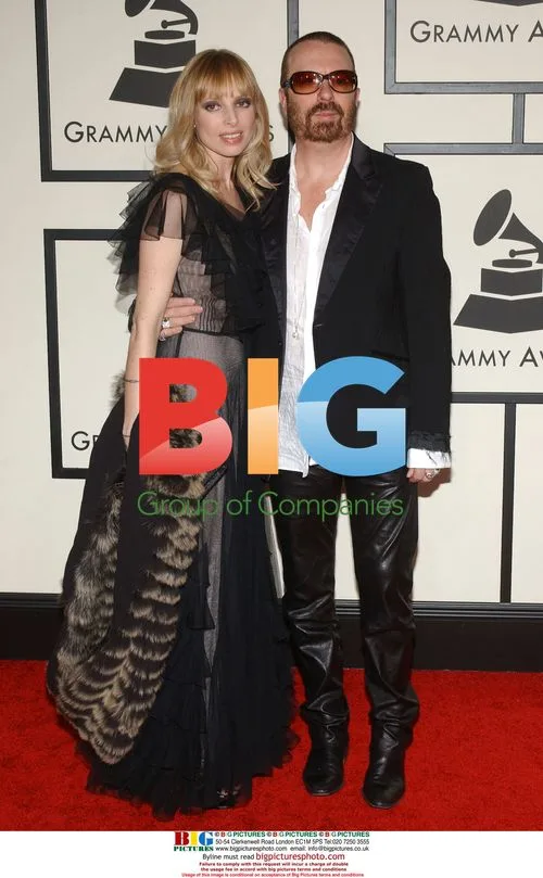 David A. Stewart and Anoushka at 50th Grammys