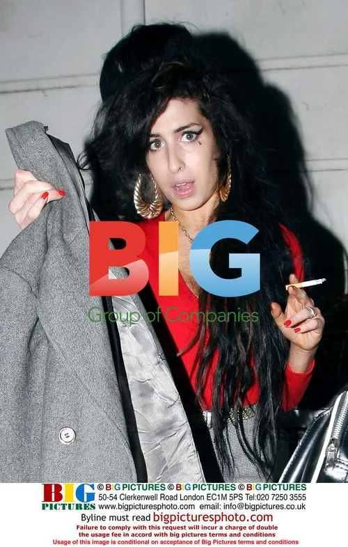 Amy Winehouse Leaves Shoreditch House Party