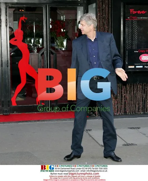 Arsenal Boss Arsene Wenger in Paris