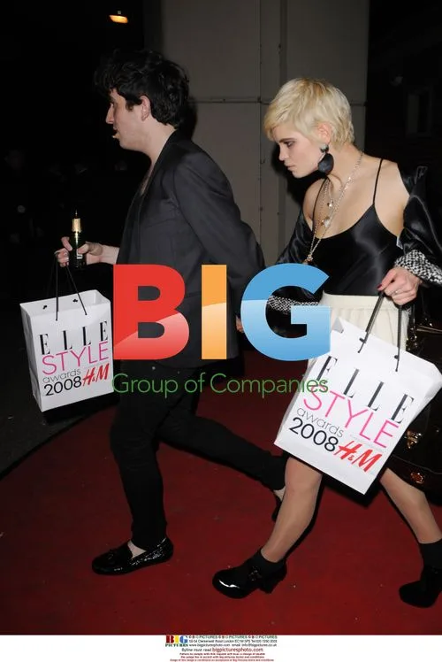 Pixie Geldof and Nick Grimshaw at Elle Style Awards 2008