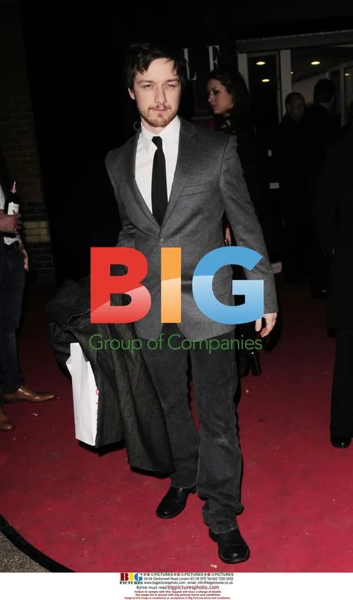 James McAvoy at Elle Style Awards