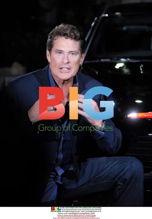 David Hasselhoff at Knight Rider Cast Party