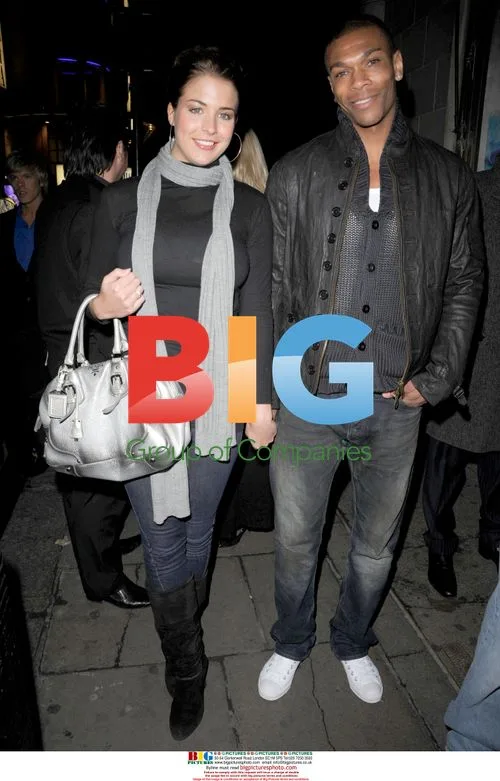 Gemma Atkinson and Marcus Bent at Rambo 4 afterparty