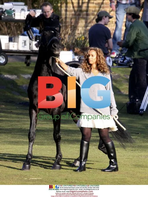 Leona Lewis Filming Music Video