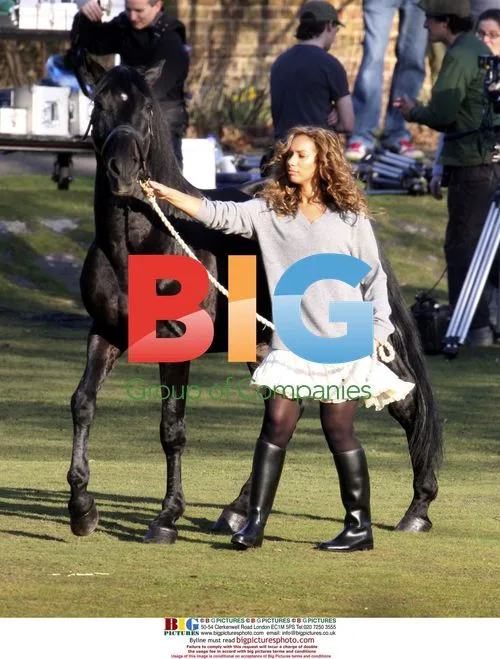 Leona Lewis Filming Music Video