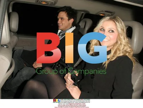 Gareth Gates and Suzanne Mole