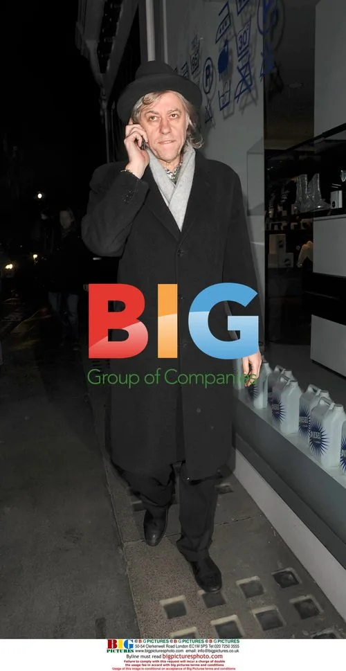 Bob Geldof attends Mulberry's London Fashion Week
